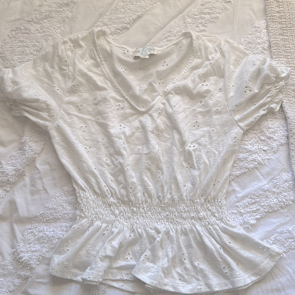 White Francesca’s Blouse
